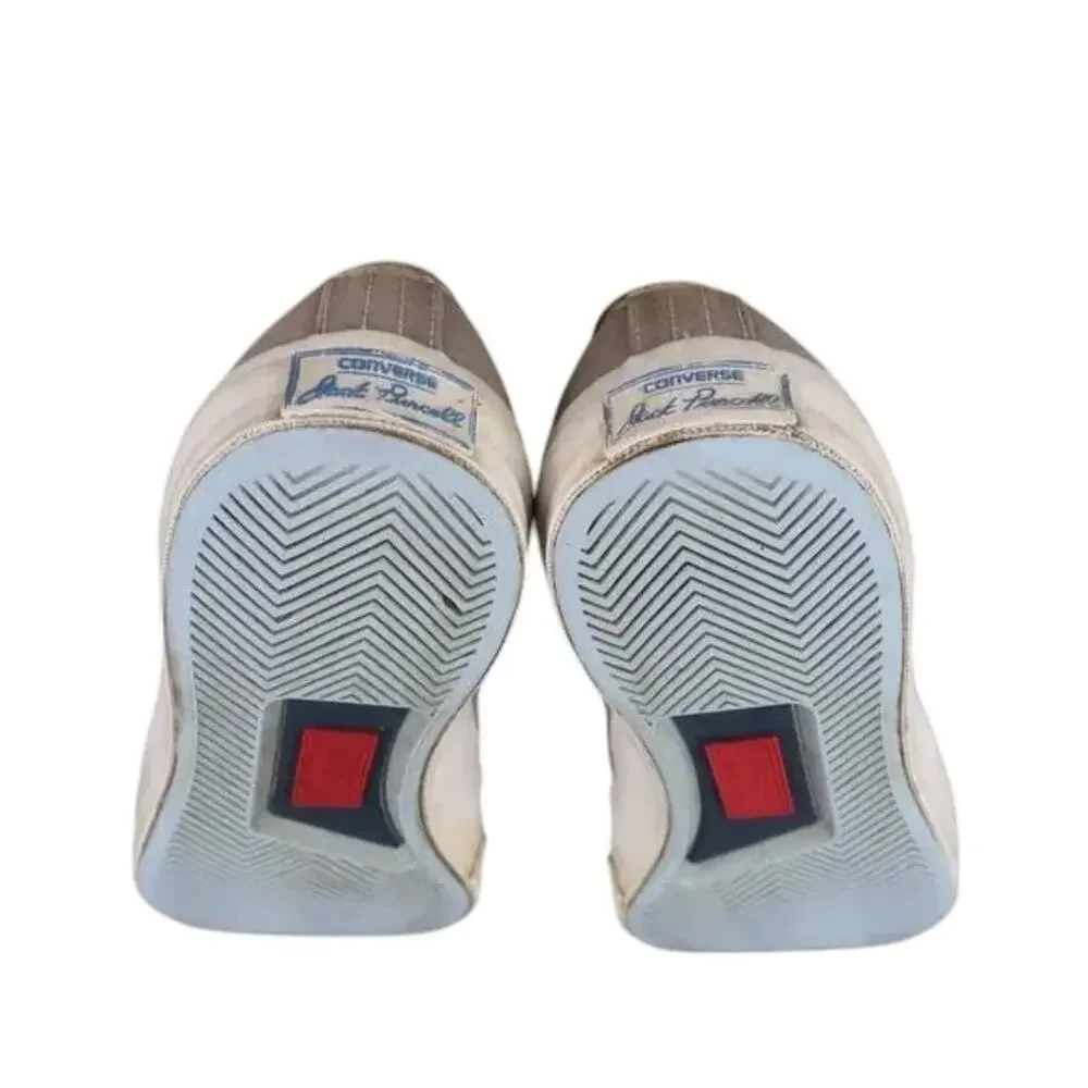 Converse Shoes Mens 9 Sneakers Jack Purcell Comfort Wedge Classic Canvas Grey - Picture 9 of 13